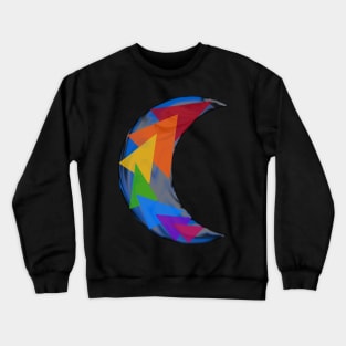 Moon Crescent Crewneck Sweatshirt